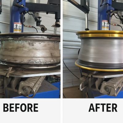Rim Gold Sealing by ZIKORA TIRES - Before And After Rim Gold Sealing by ZIKORA TIRES - Before And After